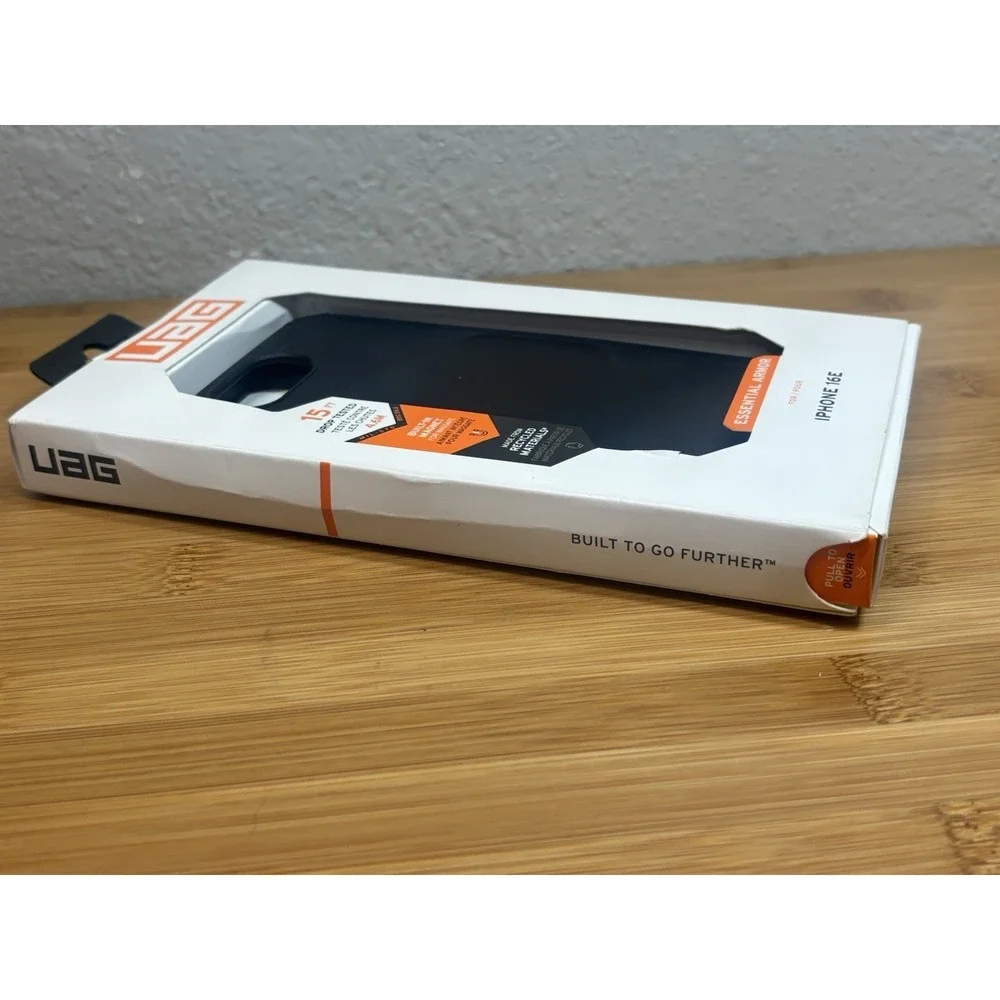 UAG iPhone 16e Case Essential Armor - Military Grade Drop - Black - Open Box‎